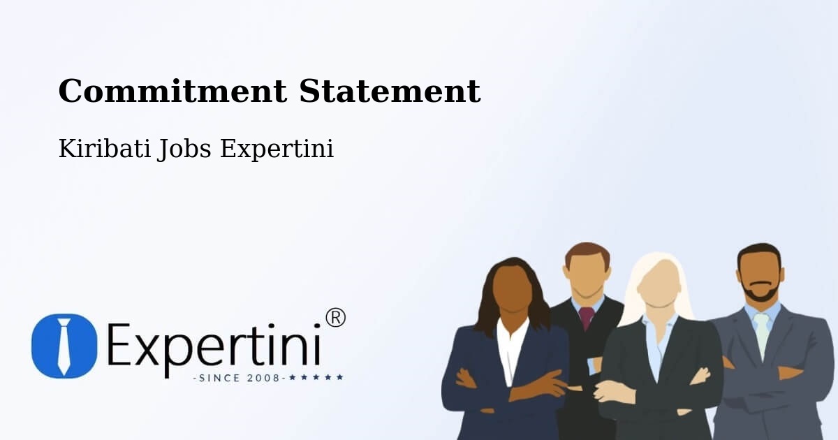 Corporate Commitment – Kanton - Kiribati Jobs Expertini